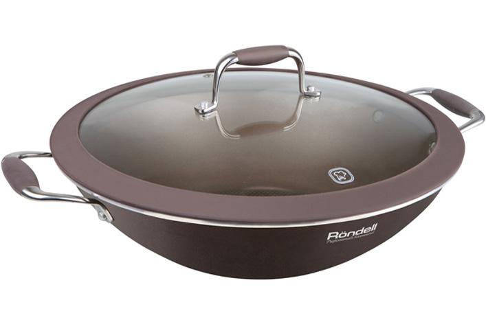

Сковорода-вок Rondell Mocco 4.5л Ø32см с антипригарным покрытием (PSG_UK-RDA-552)