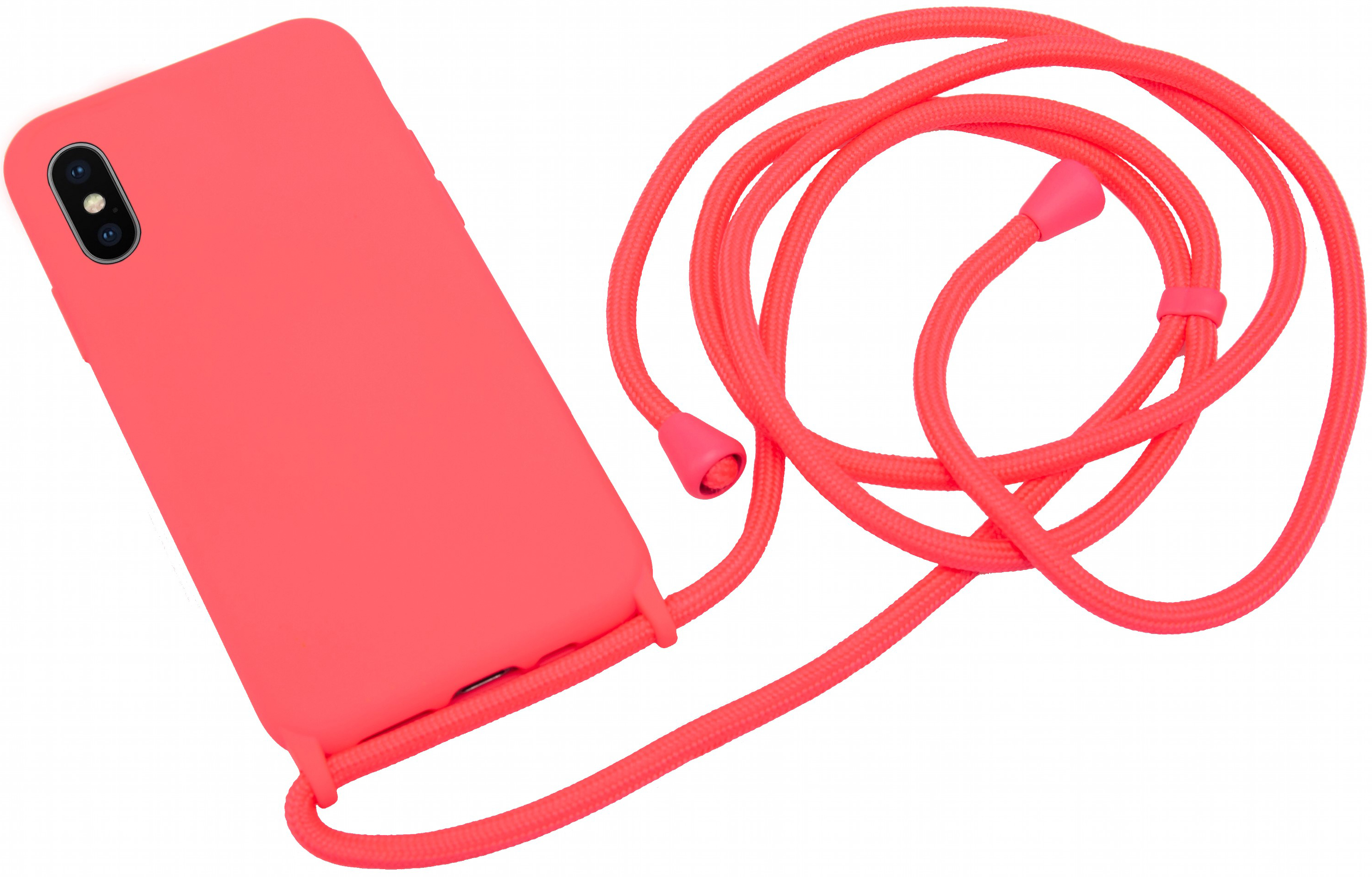 

Панель Necker на шнурке для Apple iPhone Xr Electric Pink (NCRR-XR-EP)
