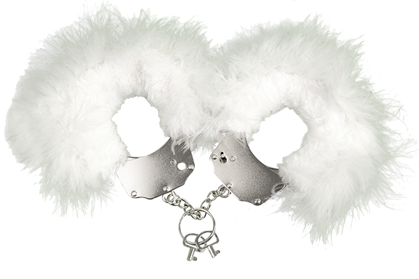 

Браслеты металлические Adrien Lastic Handcuffs White, мятая упаковка