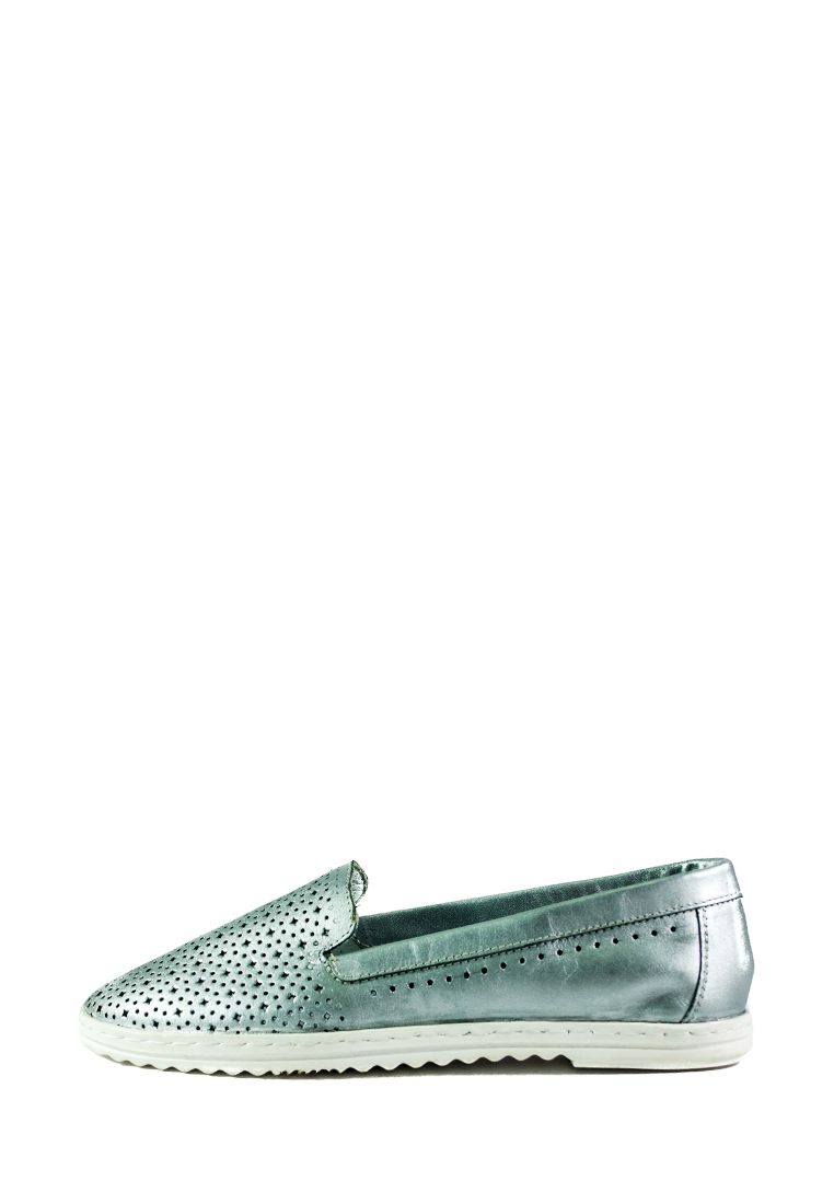 

Балетки женские летние MIDA 23584-281 серебряные (39)