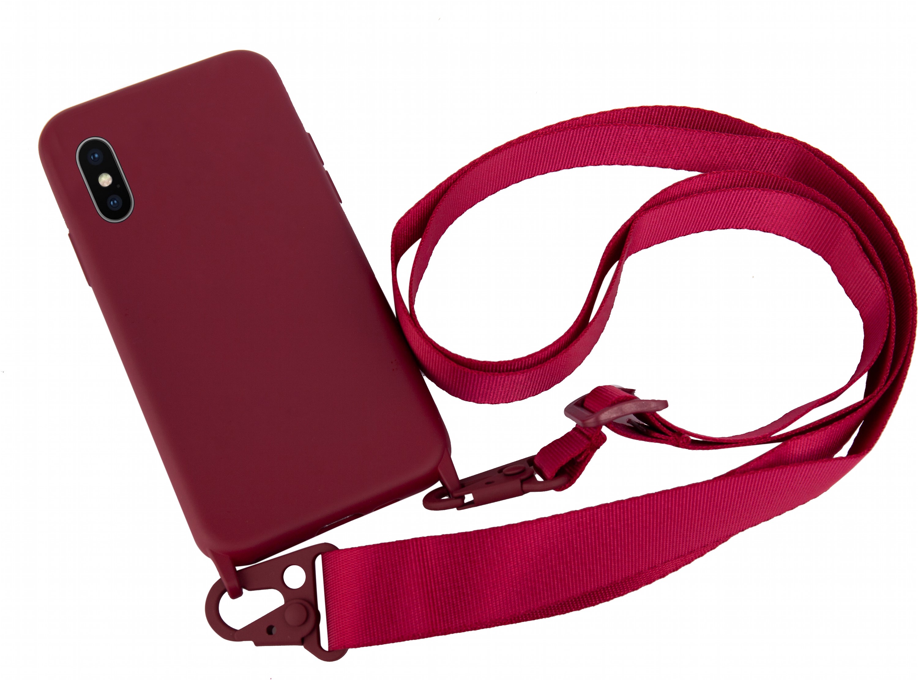 

Панель Necker на ремешке для Apple iPhone Xr Bordeaux (NCRB-XR-BO)