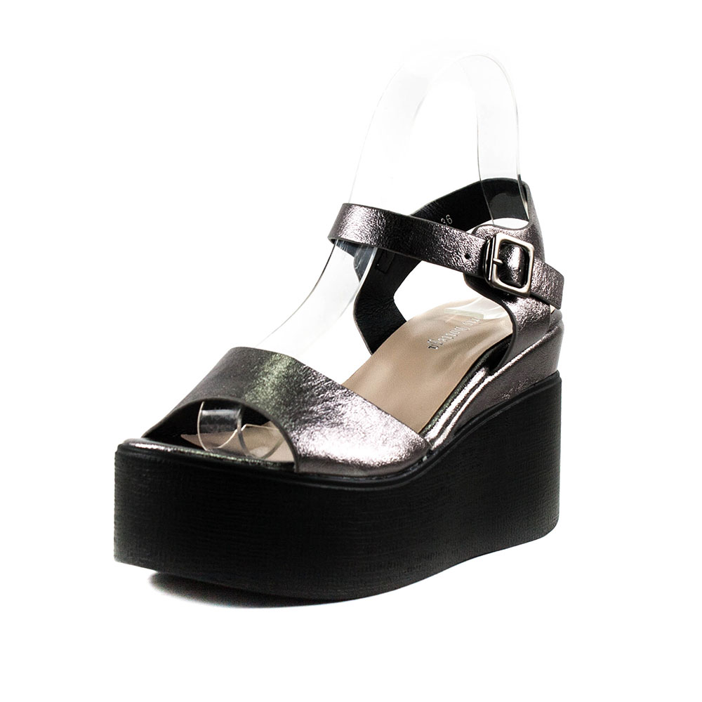 

Босоножки женские LorisBottega L1470 серебряные (40)