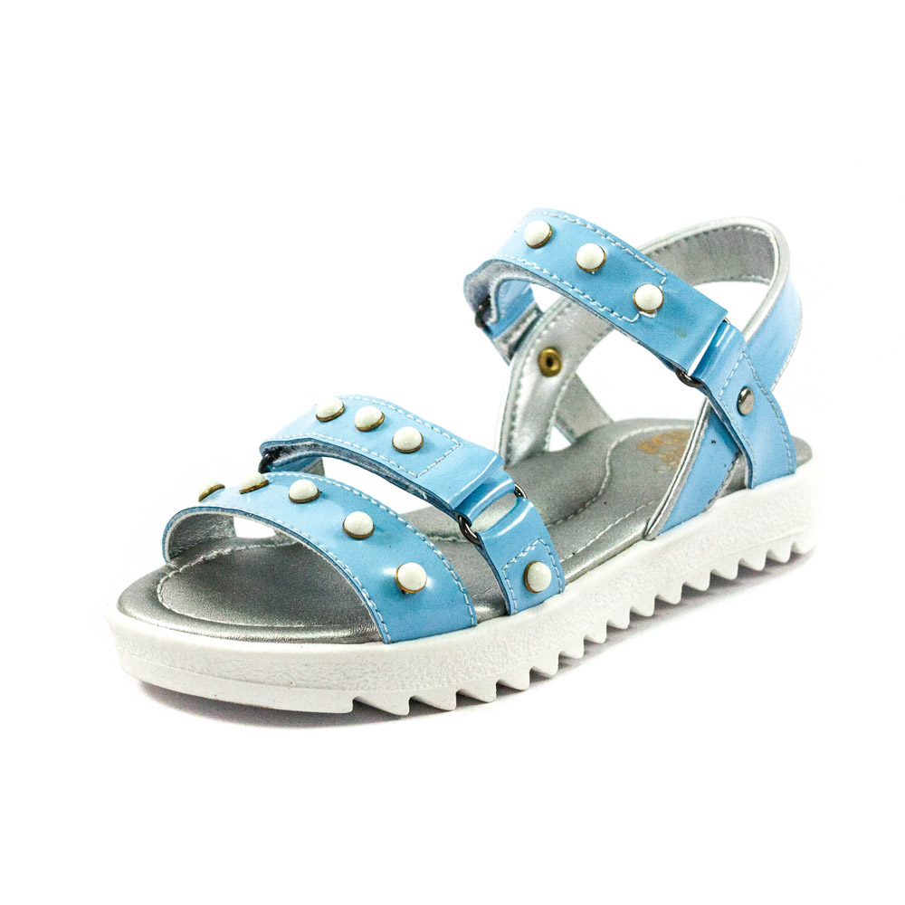 

Босоножки детские Foletti Kids FK-Pepi голубая кожа (27)