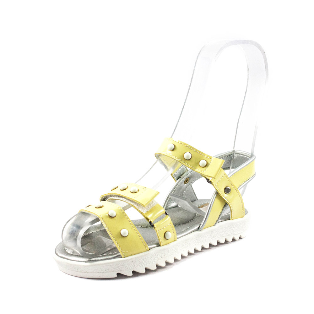

Босоножки детские Foletti Kids FK-Pepi желтая кожа (27)