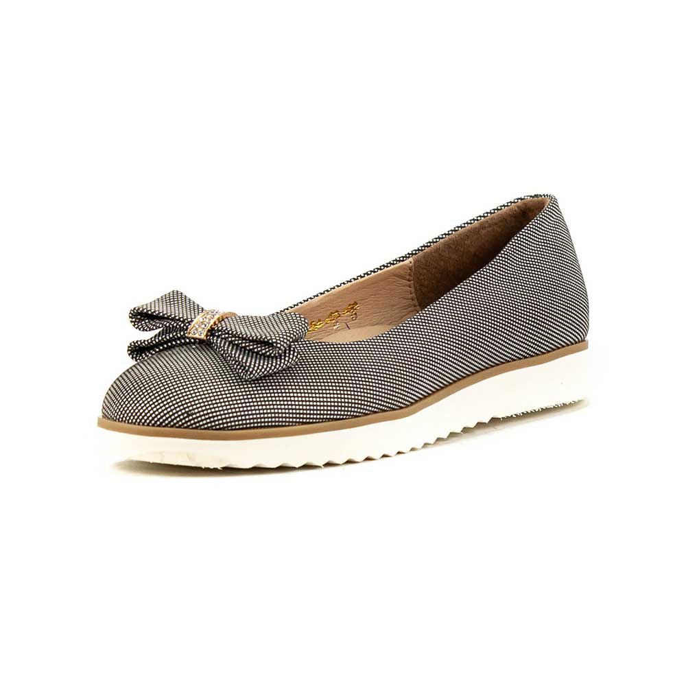 

Балетки детские Foletti Kids FK-Emma-18 серая кожа (32)