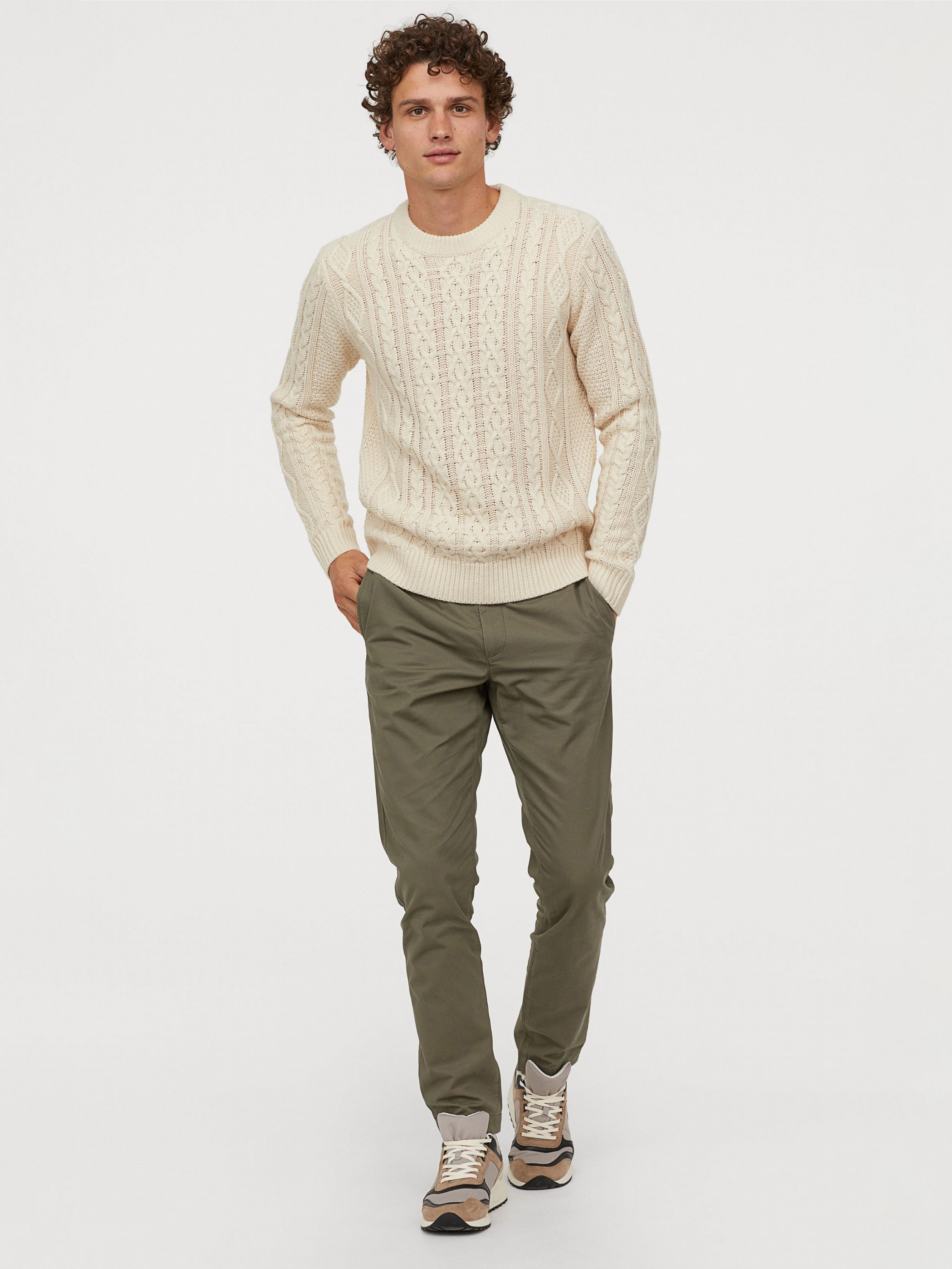 

Брюки H&M 4919138 38 Хаки