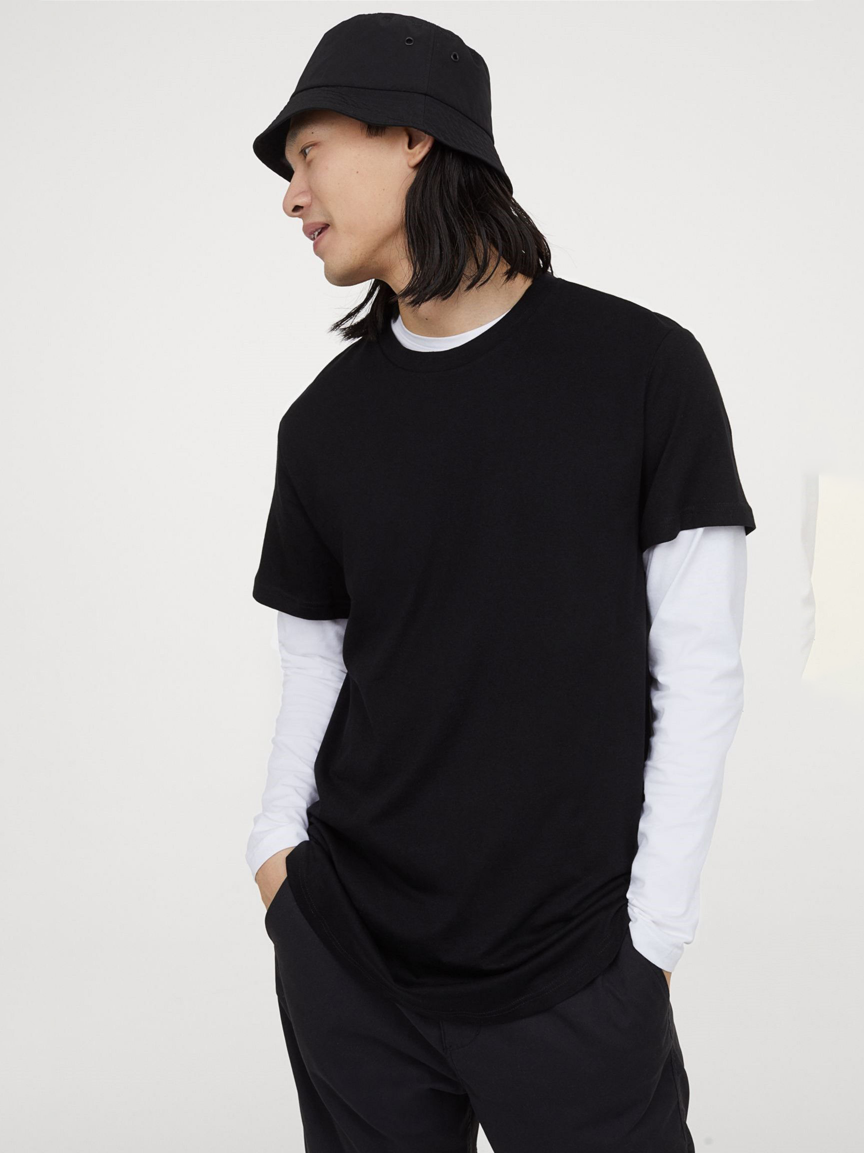 

Футболка H&M KK5987550 L Черная