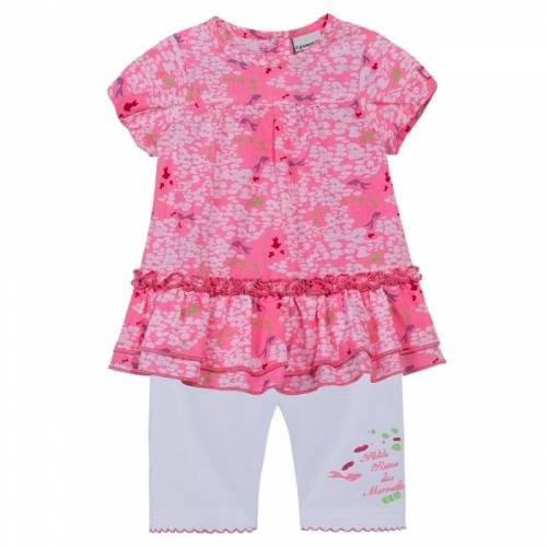 

Комплект 3Pommes komplekt-futbolka-i-legginsy-3f37030baby 80 см розовый