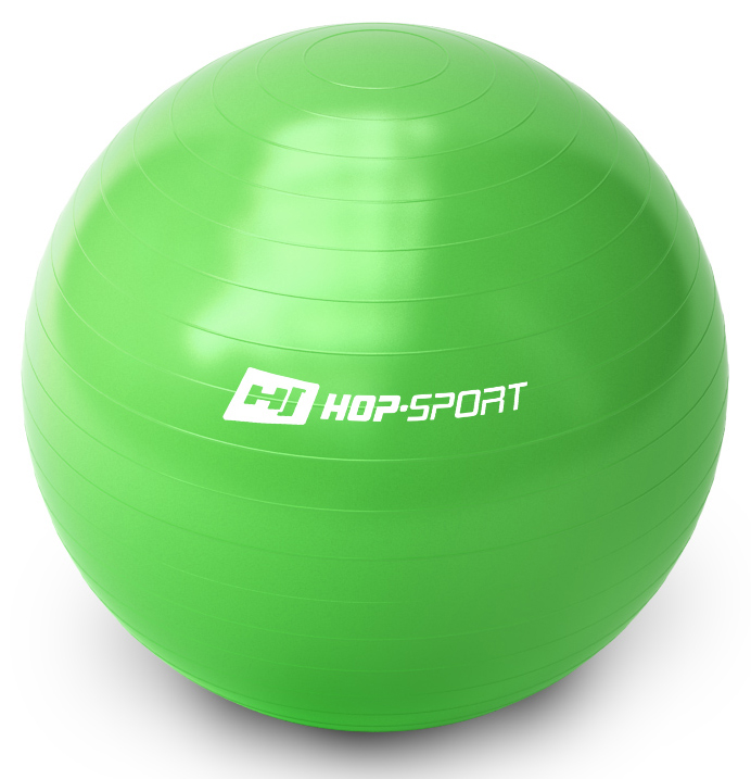 

Фітбол Hop-Sport 65 см зелений + насос