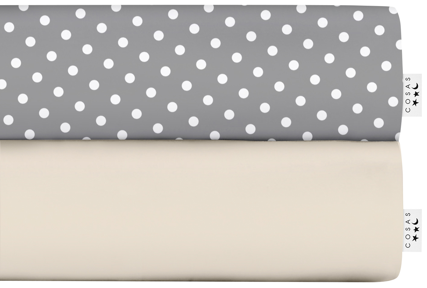 

Набор простыней Cosas Set Sheet Beige Drop GWhite 155х240 2 шт