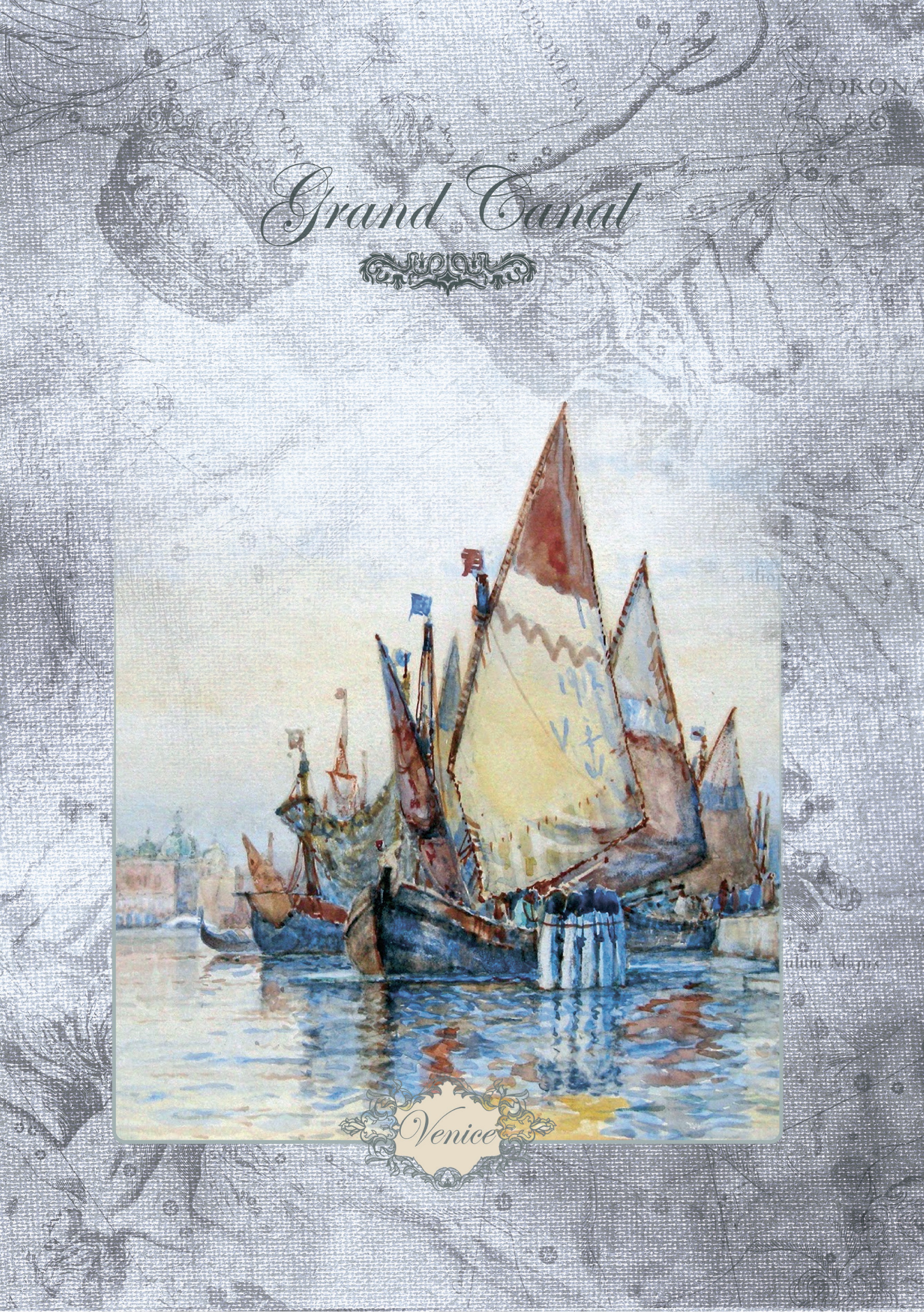

Канцелярская книга Аркуш Престиж A4 в клетку 192 листа Парусники (1В1735)