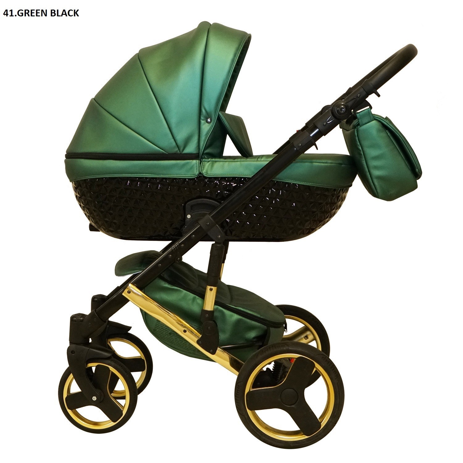 

Коляска Mikrus Crystal 41 2 в 1 Зеленый