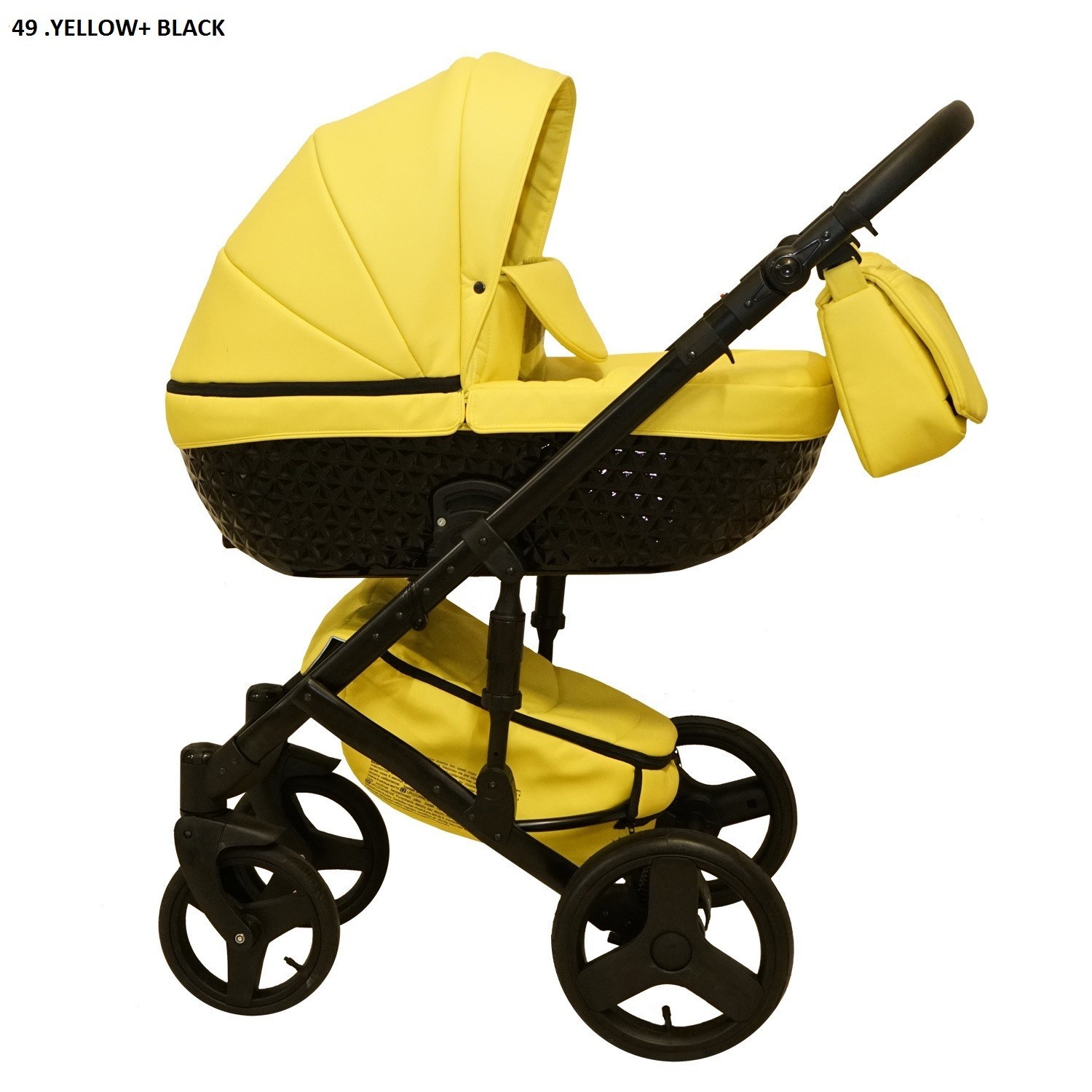 

Коляска Mikrus Crystal 49 2 в 1 Желтый