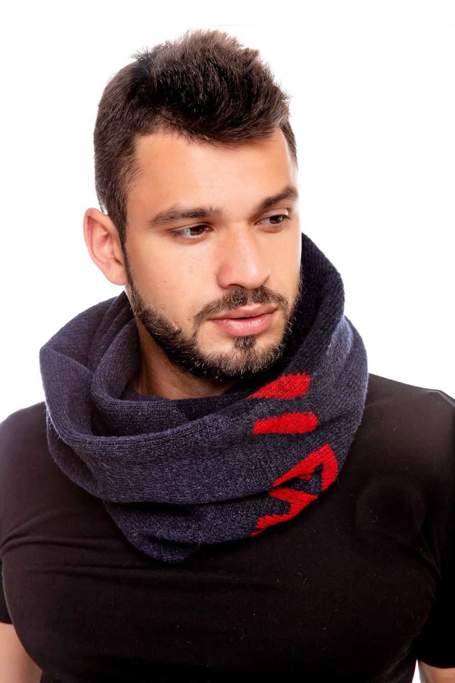 

Шарф John Frank  Синий (navy, Шарф John Frank one size Синий (navy)
