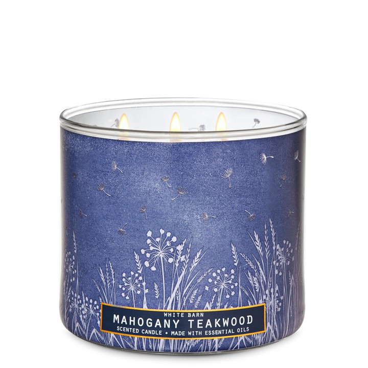 

Свеча ароматизированная Bath and Body Works Mahogany Teakwood Scented Candle 411 г