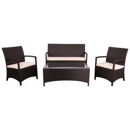 

Комплект мебели Bavaro из ротанга Elit (SC-A7428) Brown MB1034 ткань A13815 AMF
