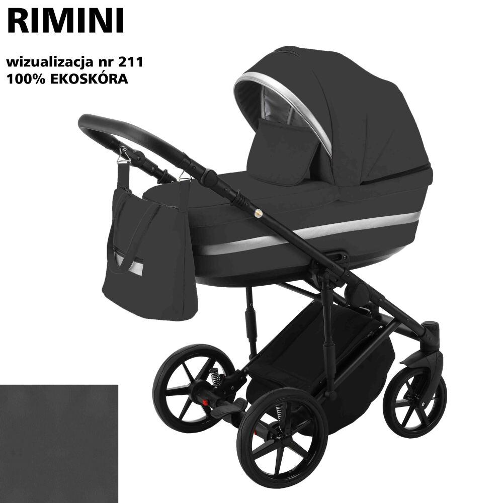 

Детская универсальная коляска 2 в 1 Adamex Rimini Eco RI-211