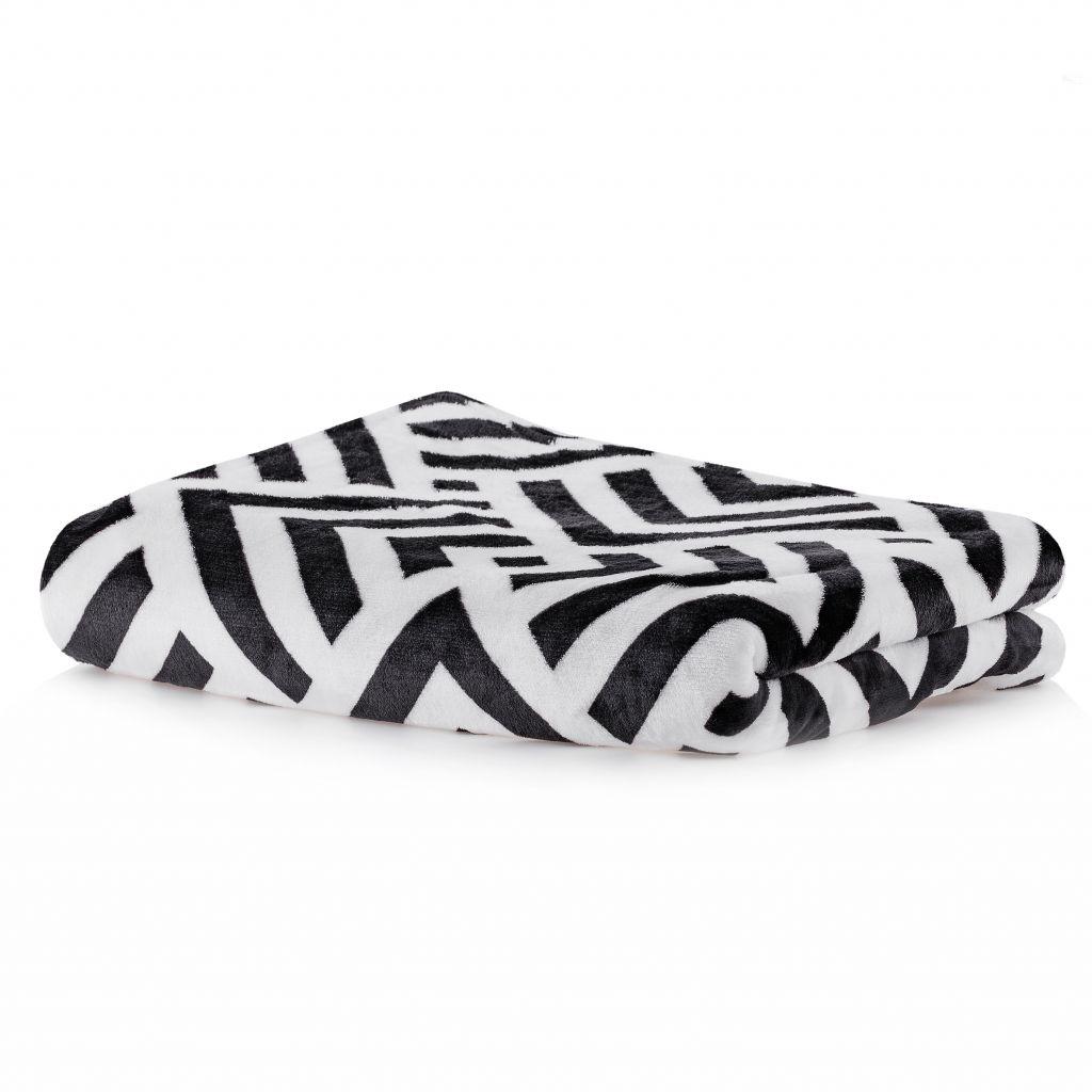

Плед Home&You Korkin 150x200 см Черно-белый