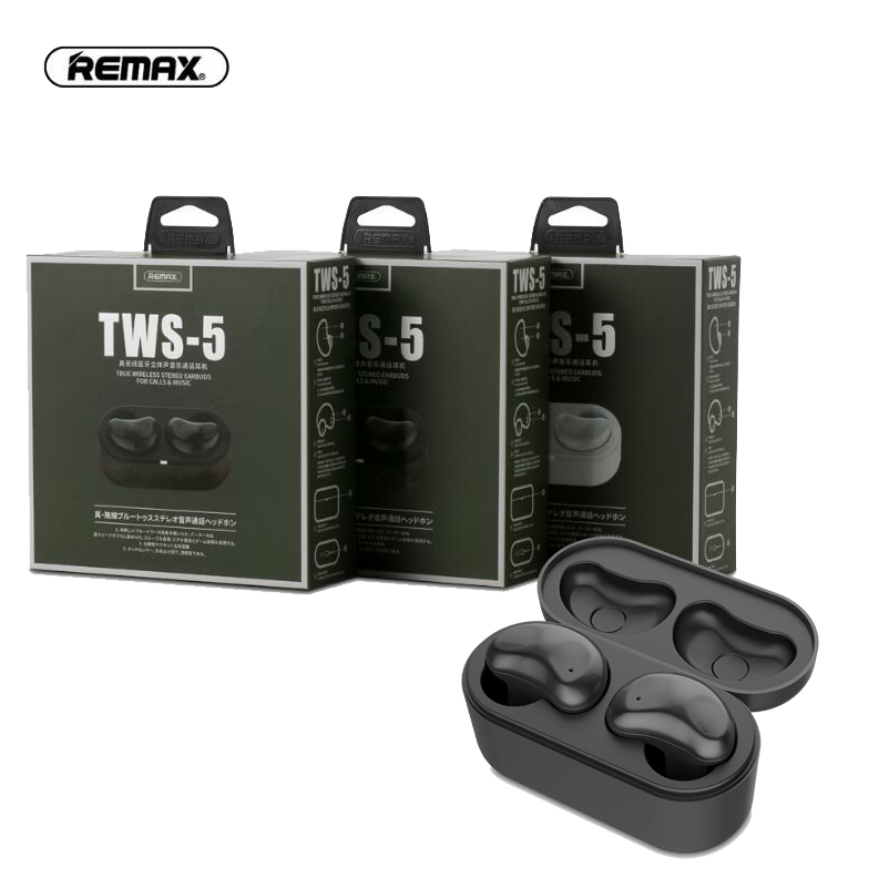 

Навушники Remax TWS-5 Black (6954851294306)