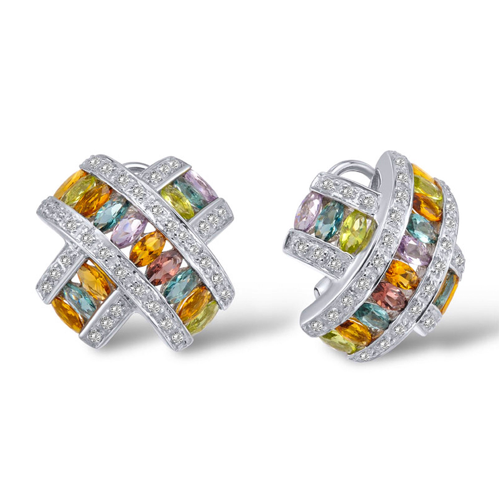 

Серьги из серебра с куб. циркониями 1745032