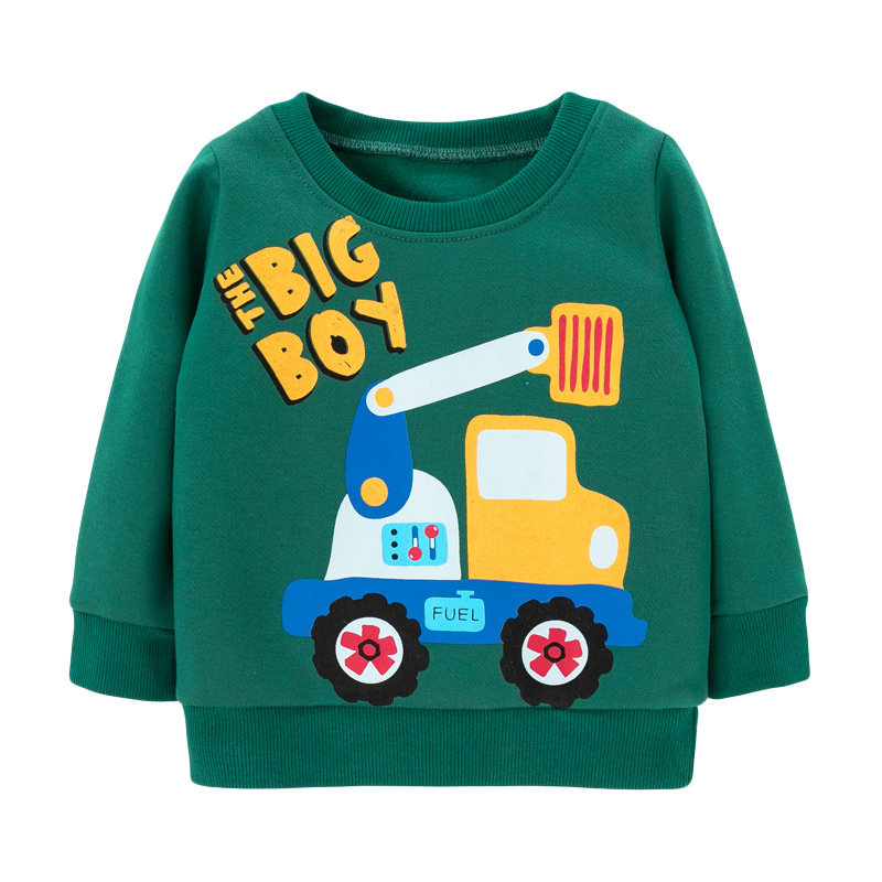 

Свитшот для мальчика утепленный Big boy Little Maven (128 / 7 лет ) Зеленый