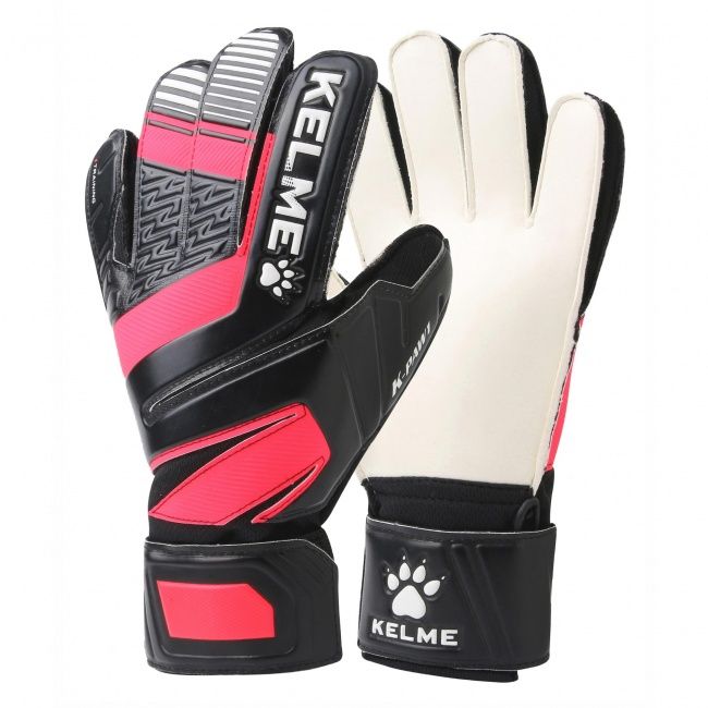 

Вратарские перчатки Kelme ZAMORA черно-розовые 7 9876402.9045