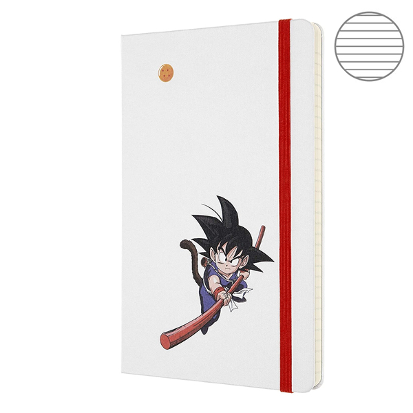 

Записная книжка Moleskine Dragonball средняя белая LEDGQP060A