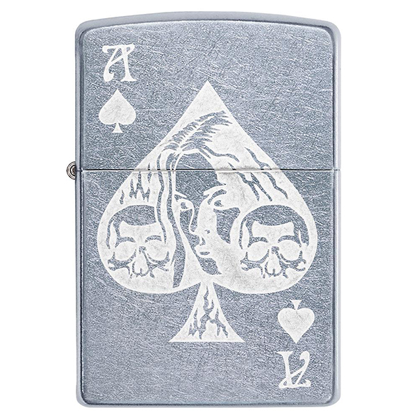

Зажигалка Zippo 207 Ace of Spades Goth