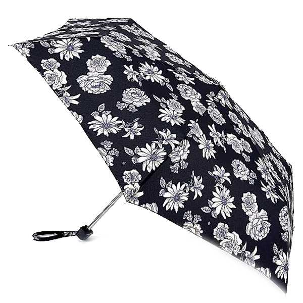 

Зонт Fulton Miniflat-2 L340-037744 Black and White Floral