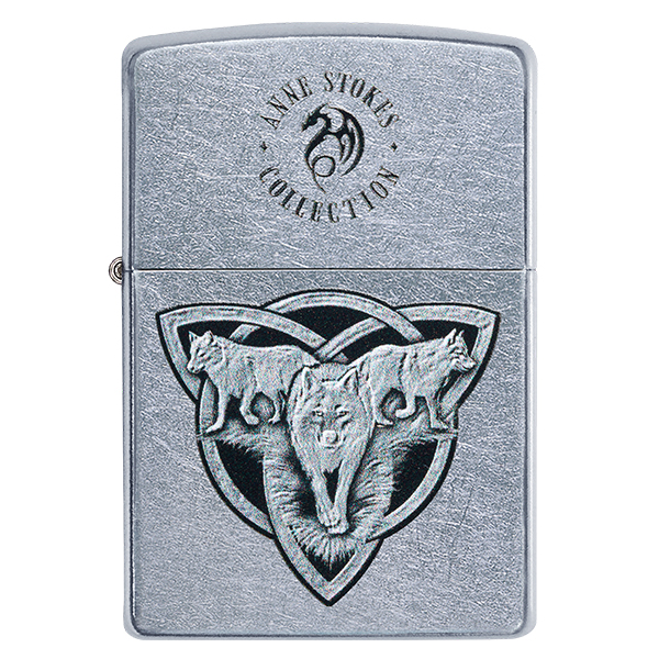 

Зажигалка Zippo 207 Anne Stokes Wolf Trio Canvas