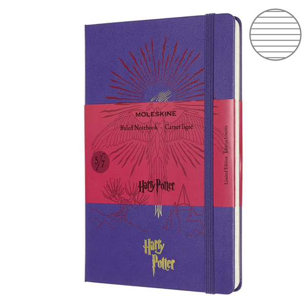 

Блокнот Moleskine Harry Potter средний фиолетовый LEHP02QP060E