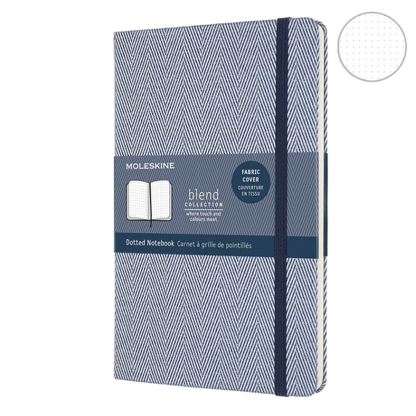 

Блокнот Moleskine Blend средний синий LCBD06QP066D