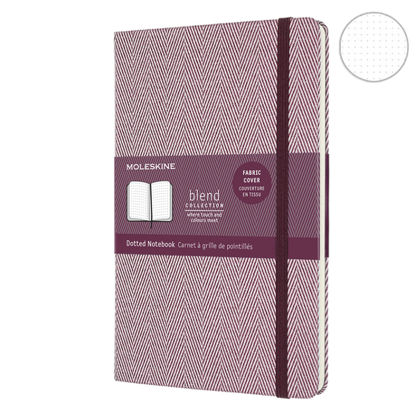 

Блокнот Moleskine Blend средний фиолетовый LCBD06QP066C