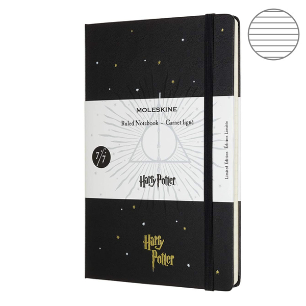 

Блокнот Moleskine Harry Potter средний черный LEHP02QP060G