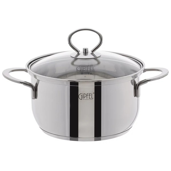 

Кастрюля с крышкой Gipfel Sofia 2,6 л 2317