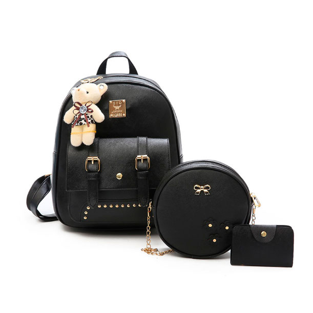 

Рюкзак Gietta Black набор 3-в-1 Berkani T-RB32389