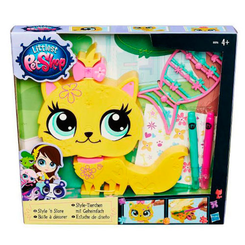 

Набор игровой Укрась зверюшку Littlest Pet Shop Кошечка Hasbro IR29809