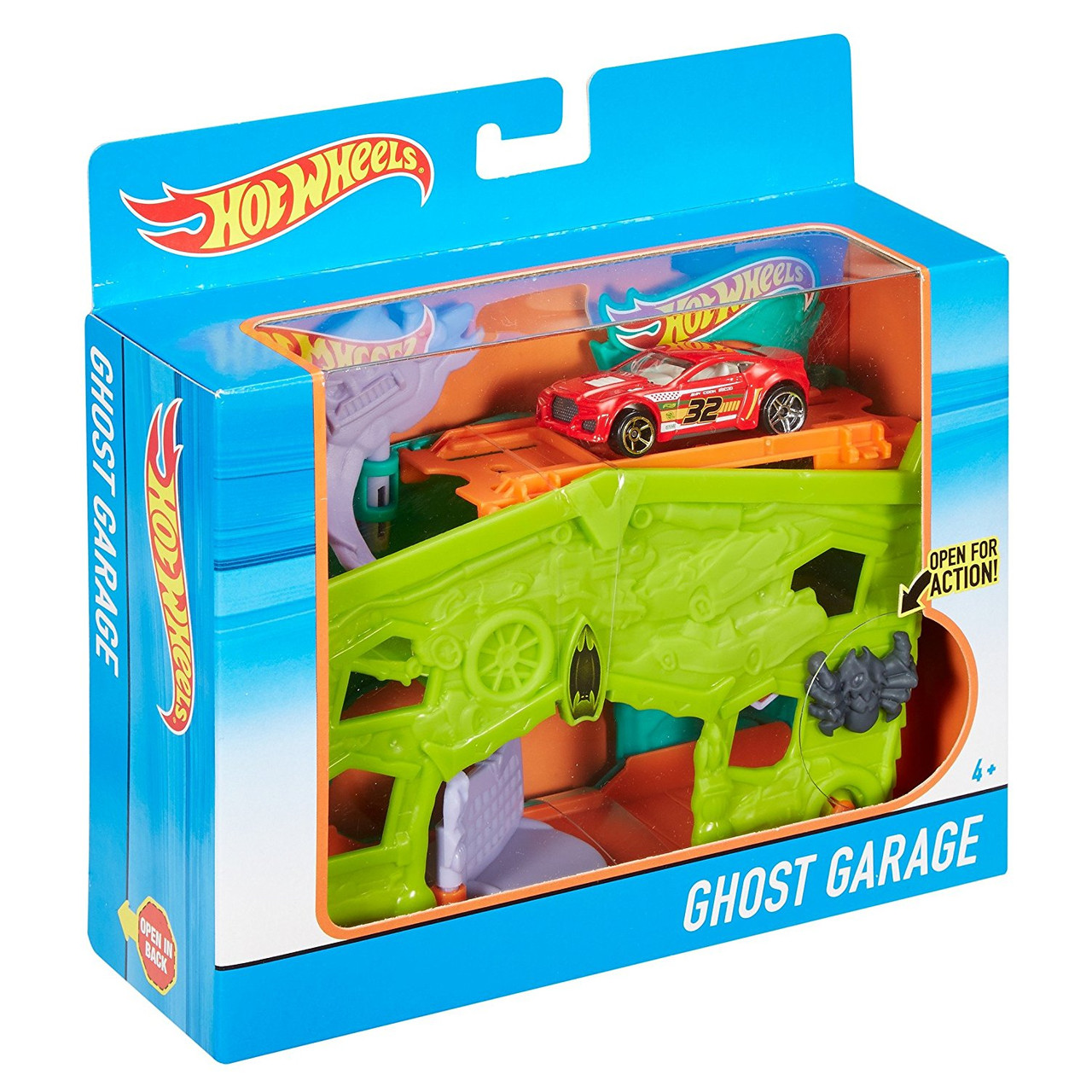

Игровой набор Hot Wheels Гараж с призраками Mattel IR33642