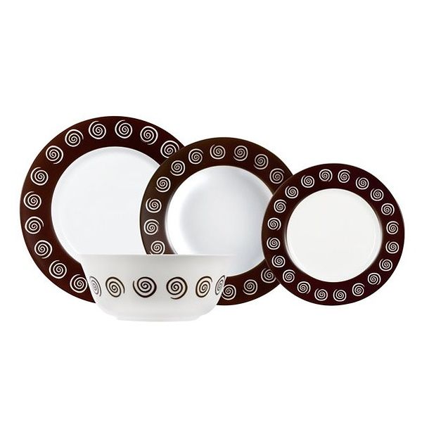 

Столовый сервиз Luminarc Sirocco Brown 19 пр. N4867