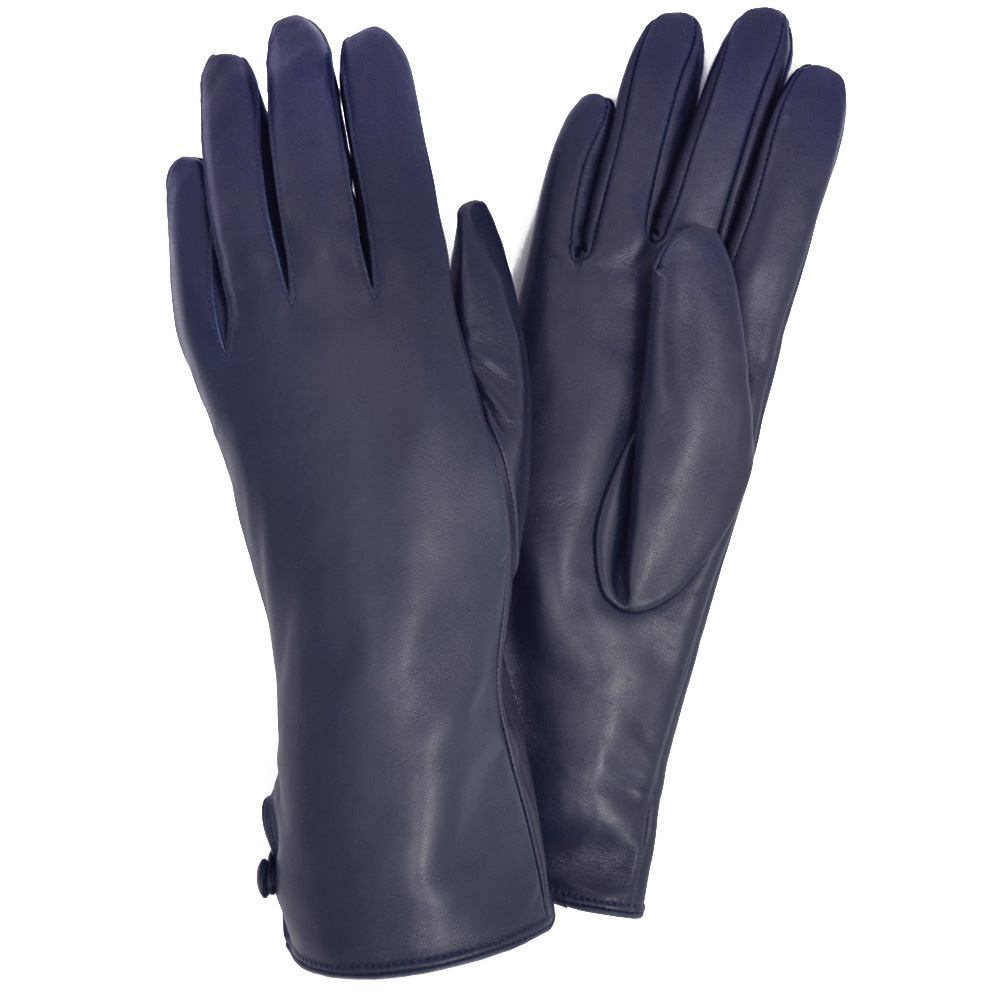 

Женские перчатки кожаные с мехом GlovesUA мод.043 зеленые 7,5
