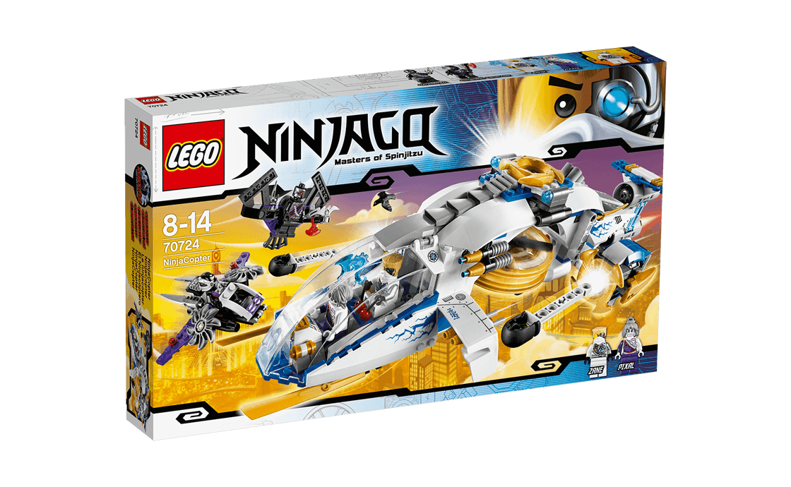 

Конструктор LEGO вертоліт Ніндзя 516 деталей (70724)