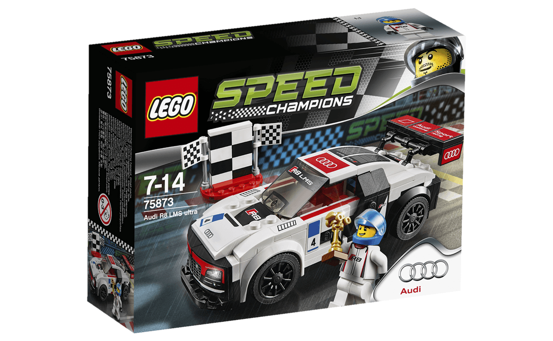 

Конструктор LEGO Audi R8 LMS Ultra 175 деталей (75873)