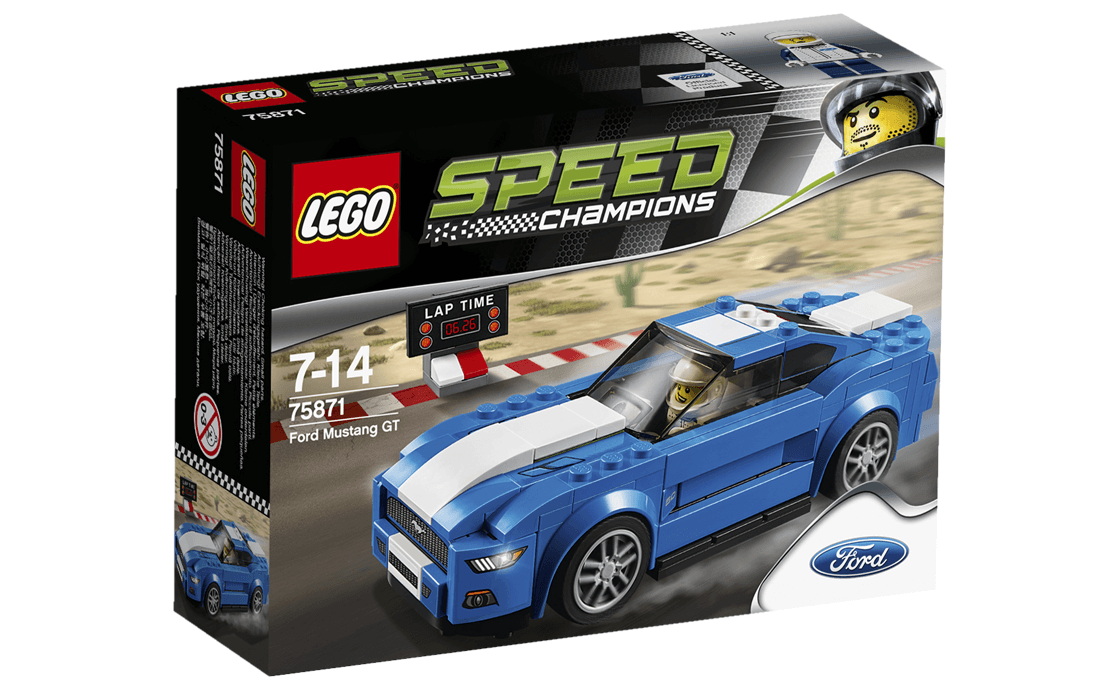 

Конструктор LEGO Ford Mustang GT 185 деталей (75871)