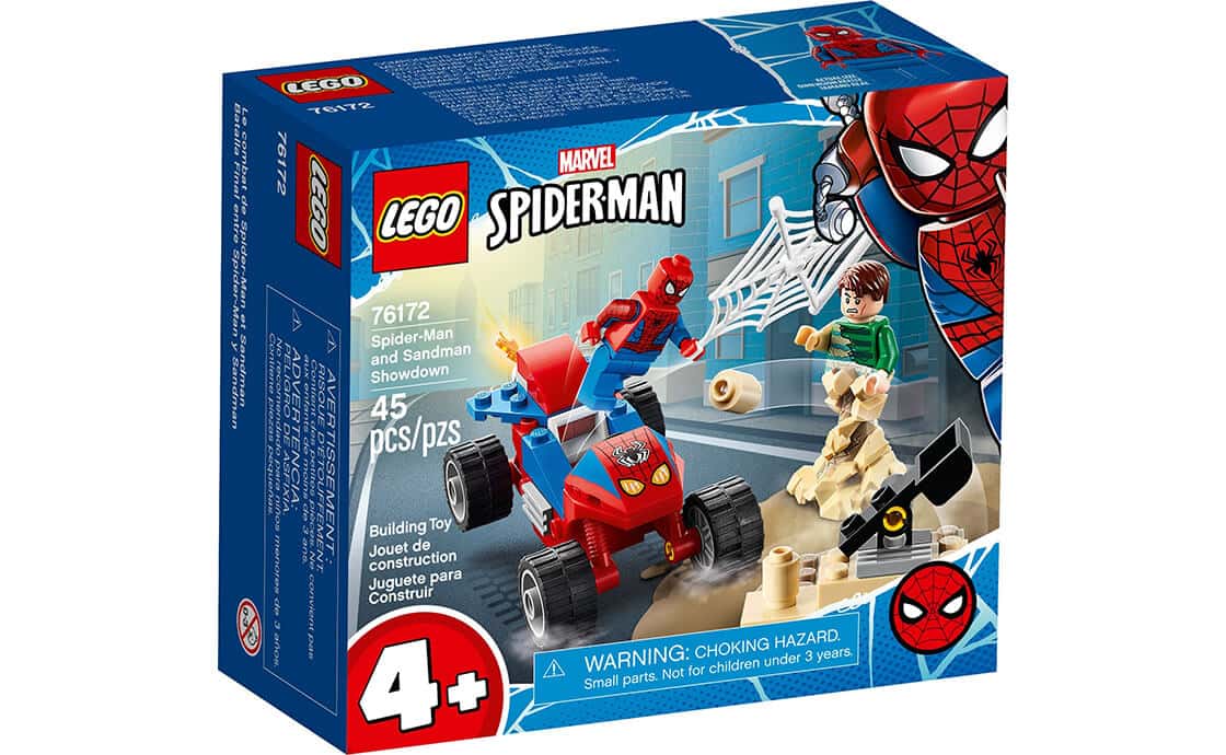 

Конструктор LEGO Сутичка Людини-Павука і Піщаної Людини 45 деталей (76172)
