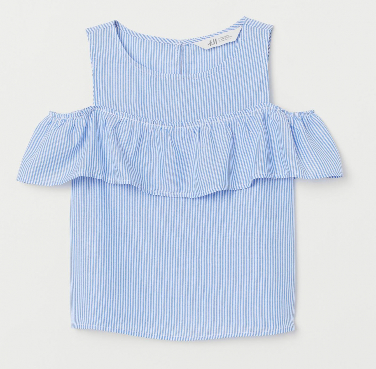 

Блузка H&M 0716303003 170 СМ Голубой 63494