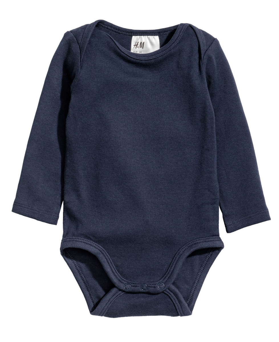 

Боди для мальчика H&M 0472064018 68 СМ Темно-синий 63536