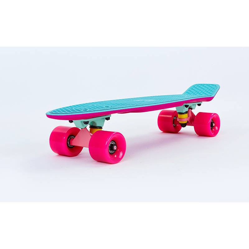 

Скейтборд пластиковый PLAYBABY Penny Rubber Soft Twin Fish 22in, код: SK-410-4