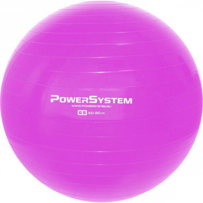 

Мяч для фитнеса и гимнастики Power System Pro Gymball Pink 650 мм, код: 4012PI-0