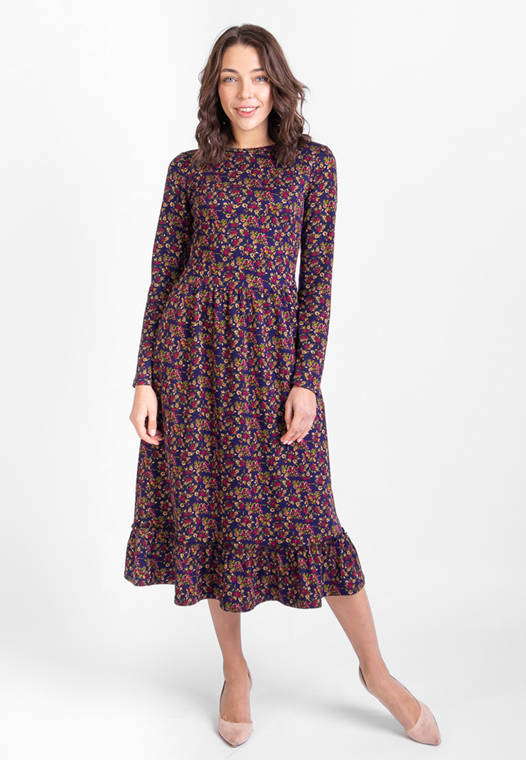 

Платье Wear me двухстороннего плетения L Синий 2w/19/75F