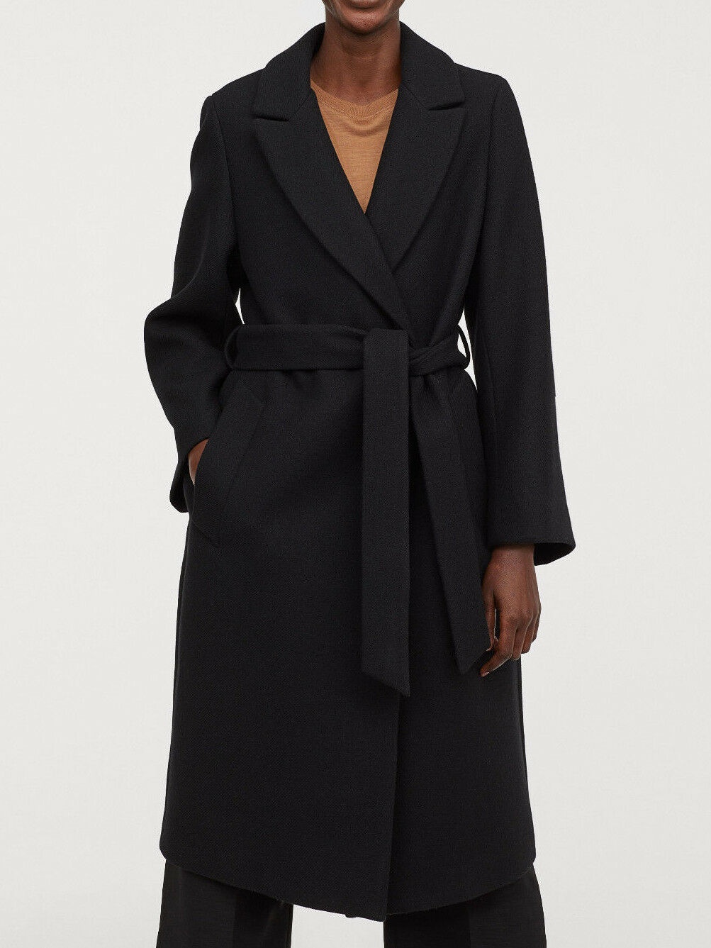 

Пальто H&M 0672595-8 36 Черное